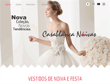 Tablet Screenshot of casablancanoivas.com.br